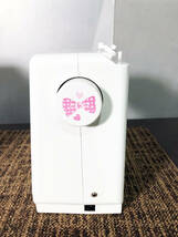 ◎★ 中古★JANOME ハローキティ HELLO KITTY KT-W コンパクトミシン【JANOME Model 525】CEQ8_画像6