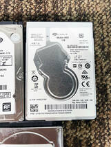 ◎★ 中古★TOSHIBA/HGST/SEAGATE 他　5個セット　ハードディスク　HDD　2.5インチ　1TB【MQ04ABF100 他】CI1H_画像4