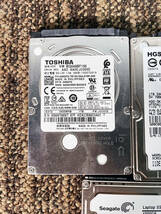 ◎★ 中古★TOSHIBA/HGST/SEAGATE 他　5個セット　ハードディスク　HDD　2.5インチ　1TB【MQ04ABF100 他】CI1H_画像2