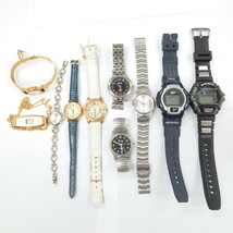 I089 腕時計 まとめ SEIKO ALBA CASIO G-SHOCK NOEVIR セイコー カシオ ジーショック 中古 ジャンク品 訳あり_画像1