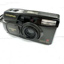 O107 カメラ フィルムカメラ コンパクトフィルムカメラ OLYMPUS オリンパス SUPERZOOM105 スーパーズーム105 中古　ジャンク　訳あり_画像9