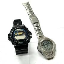 H2655 腕時計 CASIO カシオ G-SHOCK SHOCK RESIST GLX-6900 G-7100D ジャンク品 中古 訳あり_画像1