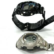 H2655 腕時計 CASIO カシオ G-SHOCK SHOCK RESIST GLX-6900 G-7100D ジャンク品 中古 訳あり_画像8