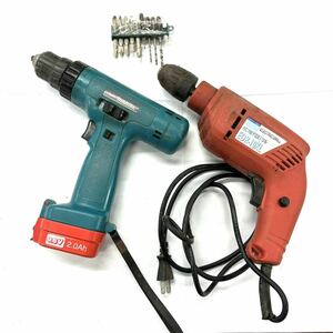 H2660 電動工具 工具 まとめ makita マキタ 充電式ドライバドリル ELECTRIC DRILL EDR-10KL ジャンク品 中古 訳あり 