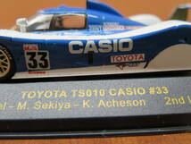 ixo MODELS イクソ ミニチュア 1/43 トヨタ TOYOTA TS010 CASIO #33 LM1992_画像5