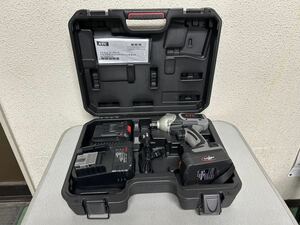 ★使用歴少ない中古品★ KTC 京都機械工具　12.7SQ 充電式電動インパクトレンチセット　JTAE411A