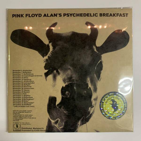 PINK FLOYD / ALAN’S PSYCHEDELIC BREAKFAST 2CD EVSD 有名な1970年12月22日シェフィールドシティホールのベストソース！