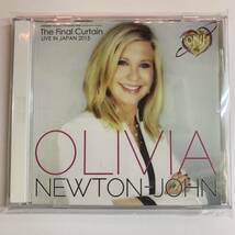 OLIVIA NEWTON-JOHN / THE FINAL CURTAIN live in Japan 2015年4月30日オーチャード・ホール公演 初登場ソースを使用！_画像1