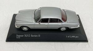 〇1/43 ミニチャンプス ジャガー XJ12 シリーズ2 Minichamps Jaguar XJ12 SeriesⅡ Silver シルバー