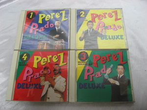 ペレス・プラード全集 PEREZ PRADO DELUXE 全4巻　CD