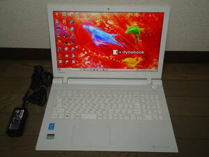 美品 東芝 Dynabook T75/RW Core i7 5500U 2.4GHz M8G SSHD1TB