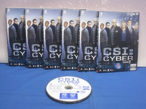 J9　レンタル落ち DVD　CSI：サイバー シーズン2　VOL1~6　パトリシア・アークエット テッド・ダンソン　6巻セット