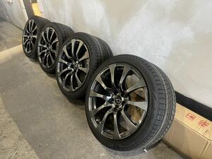 レクサス　RCF純正　19インチ　F 9J +50 255/35R19 R 10J + 41 275/35R19 タイヤ2021年ブリヂストン 山有　GS F