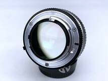 良品 ニコン Nikon Ai-s 50mm f/1.2 大口径 高級 明るい 標準レンズ カビ無し 絞り動作確認済 HS-12 メタルフード　ニコン純正フィルター付_画像8