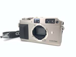 良品 コンタックス CONTAX G1 高級 レンジファインダー フィルムカメラ　動作確認済　レンズを付けてAF動作 ファインダー内液晶表示 確認済