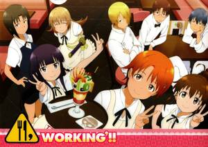 5-1C『WORKING!!』　 クリアファイル