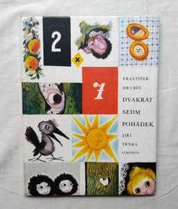 iji-*torunka Czech picture book foreign book Jiri Trnka Dvakrat sedm pohadek Frantisek Hrubin pra is Albatros Praha