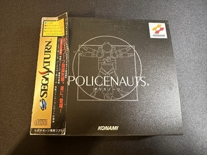 SS セガサターン ポリスノーツ POLICENAUTS 初回特装版 コナミ KONAMI