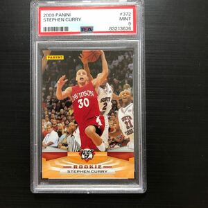 2009 PANINI STEPHEN CURRY RC PSA 9 