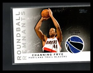 09-10 Topps Roundball Remnants CHANNING FRYE Jersey