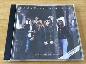 Rock City Angels Young Man's Blues 日本盤CD 検:ロックシティエンジェルス Guns N' Roses Johnny Depp ZZ Top Dogs D'Amour Hanoi Rocks 