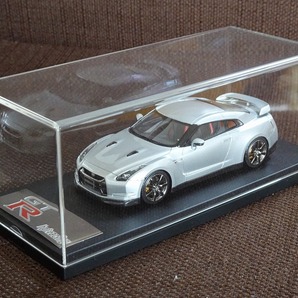 ■HPI 1/43 日産GT-R R-35 2007年初期型 アルティメイトメタルシルバー 定形外送料510円! NISSAN Ultimate Metal Silver 8404 ニッサンの画像1