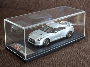 ■HPI 1/43 日産GT-R R-35 2007年初期型 アルティメイトメタルシルバー 定形外送料510円! NISSAN Ultimate Metal Silver 8404 ニッサン