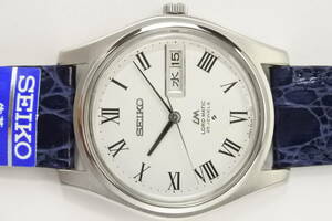 絹目文字盤☆１９６９年製　SEIKO　セイコー ロードマチック 25石 　稀少ローマンダイアル 自動巻紳士時計　ハック機能付き　国産名機逸品