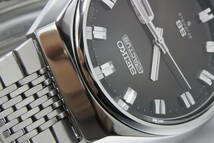 アクタスの中珍しいモデル☆1974年 SEIKO 5 ACTUS 6106-8680 　23石　自動巻紳士腕時計　国産名機高級品_画像3