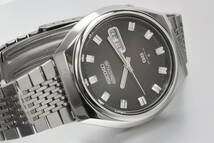 アクタスの中珍しいモデル☆1974年 SEIKO 5 ACTUS 6106-8680 　23石　自動巻紳士腕時計　国産名機高級品_画像10