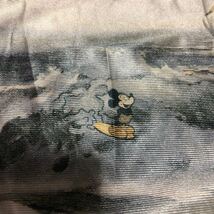 70's Kennington Disney Mickey Disco Shirt Vintage Surfingケニントン ミッキー ディズニー オールドサーフ ディスコ ポリエステル_画像5