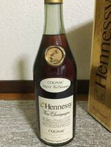 古酒 HENNESSY VSOP ヘネシー スリムボトル コニャック ブランデー 未開栓 700ml _画像3