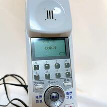 動作確認済み■SAXA サクサ PLATIA DECTコードレス電話機 WS800(W) 白 SS-920L ■y24_画像3