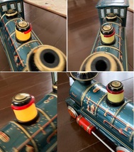 増田屋☆ブリキの蒸気機関車『弁慶号』/電池式◇WESTERN SPECIAL LOCOMOTIVE　動作品！_画像9