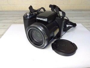 835■OLYMPUS オリンパス　STYLUS SP-820UZ　デジタルカメラ 40x WIDE OPTICAL ZOOM ED 4.0-160.0mm 1:3.4-5.7　長期保管　難ありジャンク