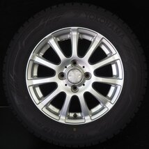 売切 バリ山 ヨコハマ iceGUARD iG60 / ティラード【 175/65R14 / 5.5J +42 100 4H 4本 】スタッドレス アクア ヴィッツ フィット マーチ_画像10