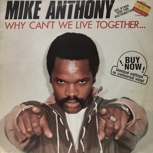 【新宿ALTA】MIKE ANTHONY (DANCE)/WHY CAN'T WE LIVE TOGETHER(CASH3701)