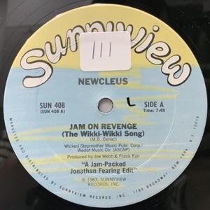 【新宿ALTA】NEWCLEUS/JAM ON REVENGE (THE WIKKI-WIKKI SONG)(SUN408)