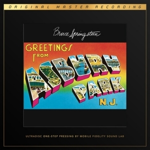 【新品/新宿ALTA】Bruce Springsteen/Greetings From Asbury Park N.j. (UltraDisc One-Step仕様/33回転/Mobile Fidelity)(MFSL33UD1S055)