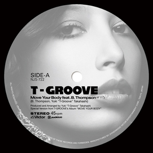 【新品/新宿ALTA】T-GROOVE/Move Your Body feat. B.Thompson / Roller Skate feat. Precious Lo's （7インチシングルレコード）(NJS722)