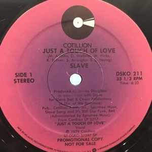 【HMV渋谷】SLAVE/JUST A TOUCH OF LOVE(DSKO211)