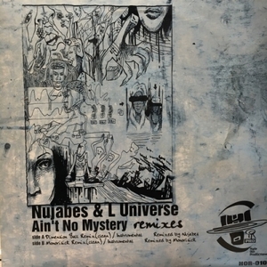 【HMV渋谷】NUJABES /L UNIVERSE/AIN'T NO MYSTERY REMIXES(HOR010)