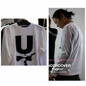 名古屋限定★アンダーカバー ロングTシャツ ロンＴ GIZ Uロゴ UNDERCOVER UNDERCOVERISM アンダーカバイズム フルロゴ JONIO カットソー