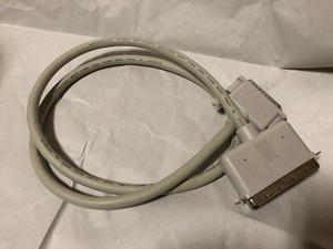  operation verification settled full pitch 50 pin - Dsub25 SCSI cable approximately 102cm retro PC etc. (CA231115)