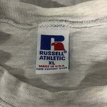 【T624】★状態良好★ アメリカ古着卸オススメ フッT 90's RUSSELL ATHLETIC Football Shirt MADE IN USA XL 大特価 目玉商品_画像3