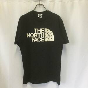 【N6】★状態良好★ THE NORTH FACE (ノースフェイス) TEK TEE ブラック Tシャツ アウトドア 古着 アメリカ古着 USA古着 古着卸