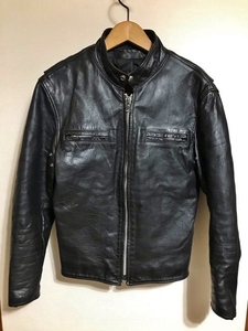 10万円 WALTR DYER LEATHER 本革 ライダースジャケット 革ジャン アメリカ製 USA製 レザージャケット TALON vanson schott ルイスレザーrrl