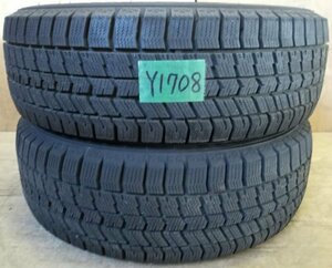 グッドイヤー★185/60R15★ICE NAVI 8 (アイスナビ8) バリ山　中古タイヤ2本 [Y1708G]