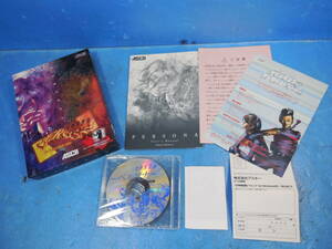 ◆◇【超希少未開封】アスキー/ASCII 女神異聞録ペルソナ Windows95/98版 完品 イゴールトレカ付き PCゲームソフト PERSONA◇◆