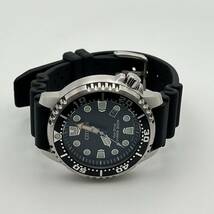 CITIZEN PROMASTER MARINE BN0156-05E Eco-Drive Divers Watch シチズン エコドライブ 200m潜水用防水 耐磁1種 日本製 現行品_画像4